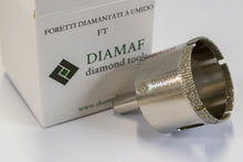 Carica l&#39;immagine nel visualizzatore di Gallery, Foretto diamantato a umido diametro 40 mm cod. FT40 | DIAMAF
