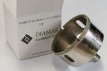 Carica l&#39;immagine nel visualizzatore di Gallery, Foretto diamantato a umido diametro 60 mm Diamaf FT60
